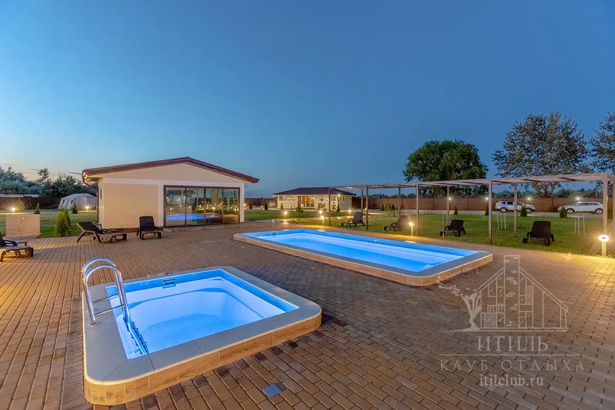 Композитная купель Laguna 3 — установка в Тынде